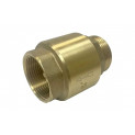 Клапан обратный UNIPUMP магистральный 1,25" , латунь, резьба НР х ВР